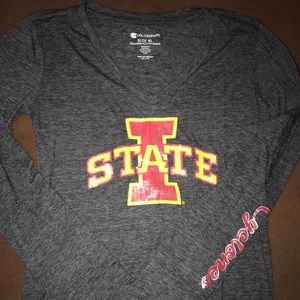 Iowa State Long Sleeve V-Neck